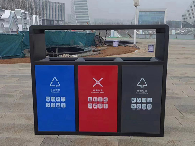 果皮箱,鼎宇三箱果皮箱